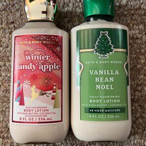 Bath & Body Works "Holiday" Lotion Set - New